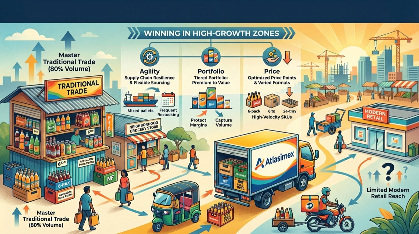 Market distribution in emerging economies