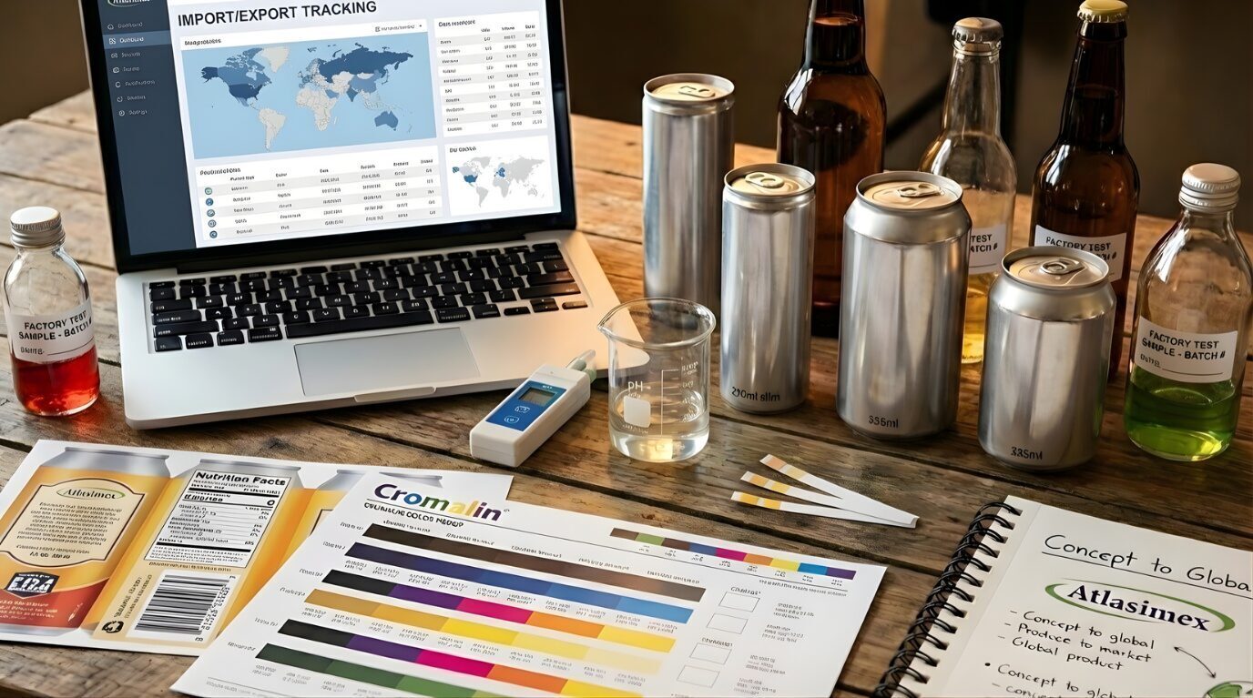 En el corazón de Atlasimex: Del concepto a la distribución mundial - Distribución y logística de bebidas Atlasimex