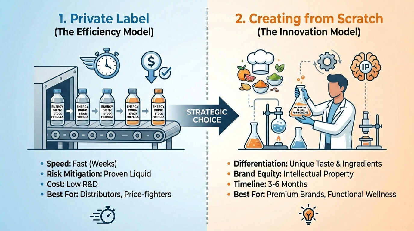 Comparison of Standardized Production vs Custom R&D Lab