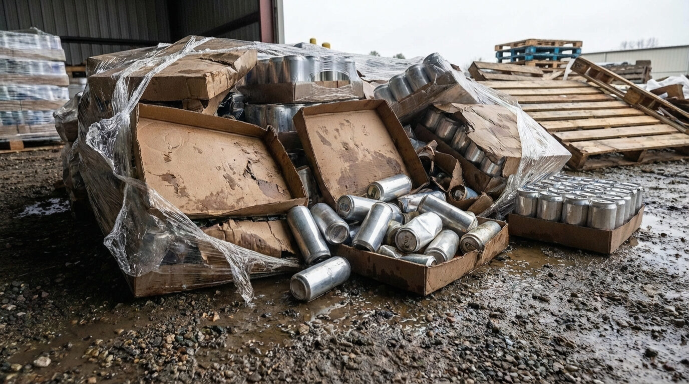 Secure Pallet Wrapping and Barcode Traceability